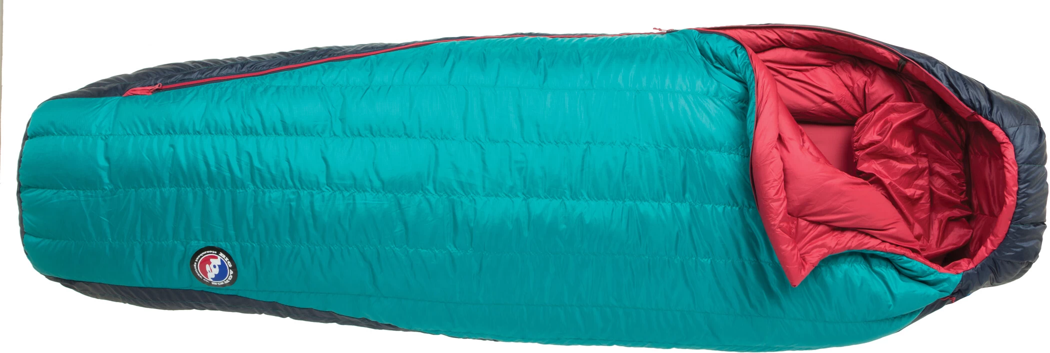 Big Agnes Daisy Mae 15 Sacco A Pelo Petite Donna, Turchese/blu 2 Big Agnes Daisy Mae 15 Sacco A Pelo Petite Donna, Turchese/blu - immagine 2