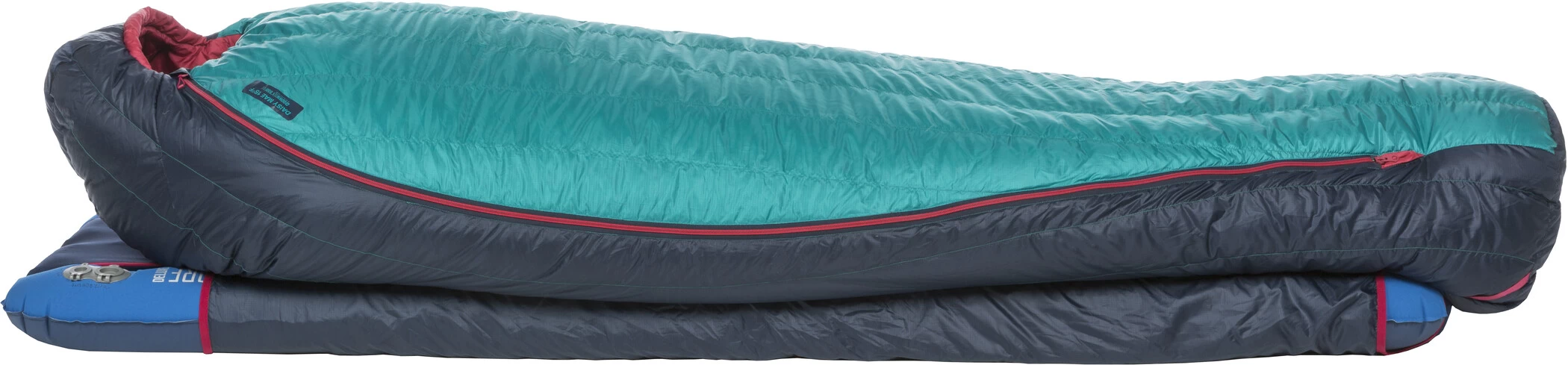 Big Agnes Daisy Mae 15 Sacco A Pelo Petite Donna, Turchese/blu 3 Big Agnes Daisy Mae 15 Sacco A Pelo Petite Donna, Turchese/blu - immagine 3
