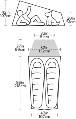 Big Agnes Fly Creek HV UL2 Bikepack Tenda Tintura In Soluzione, Beige 11 Big Agnes Fly Creek HV UL2 Bikepack Tenda Tintura In Soluzione, Beige -Equipaggiamento Da Campeggio big agnes fly creek hv ul2 bikepack tent solution dye yellow greige 6