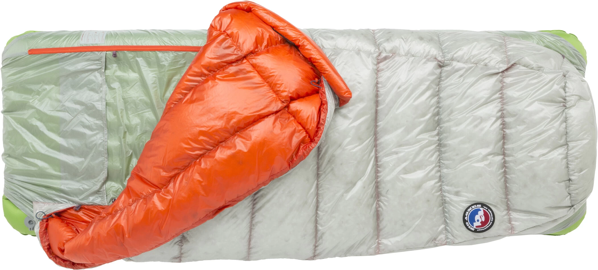 Big Agnes Lost Ranger UL 3N1 15 Sacco A Pelo Lungo, Grigio 2 Big Agnes Lost Ranger UL 3N1 15 Sacco A Pelo Lungo, Grigio - immagine 2