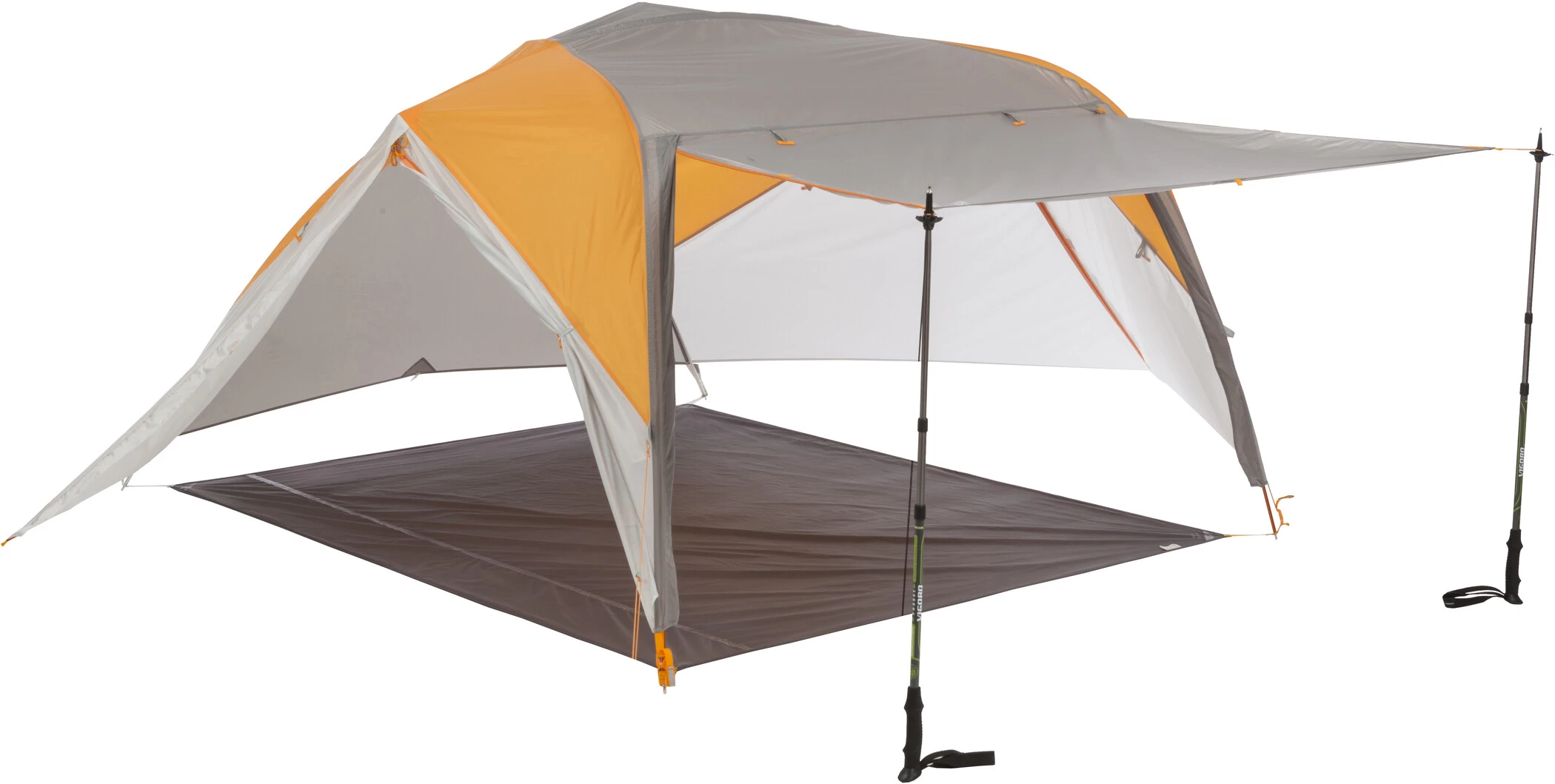 Big Agnes Salt Creek SL3 Tenda, Grigio/arancione 3 Big Agnes Salt Creek SL3 Tenda, Grigio/arancione - immagine 3