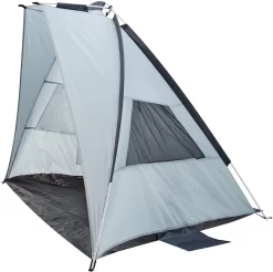CAMPZ AL UV 50+ Tenda Trapezium, Grigio/blu -Equipaggiamento Da Campeggio campz al uv 50 sun shelter trapezium quarry total eclipse 3