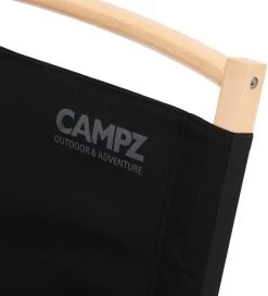 CAMPZ Comfort Sedia Pieghevole In Legno Di Faggio, Nero/marrone 13 CAMPZ Comfort Sedia Pieghevole In Legno Di Faggio, Nero/marrone -Equipaggiamento Da Campeggio campz comfort beech wood folding chair grey brown 5