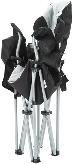 CAMPZ Deluxe Sedia Con Braccioli, Grigio/nero 28 CAMPZ Deluxe Sedia Con Braccioli, Grigio/nero -Equipaggiamento Da Campeggio campz deluxe arm chair schwarz 13 1