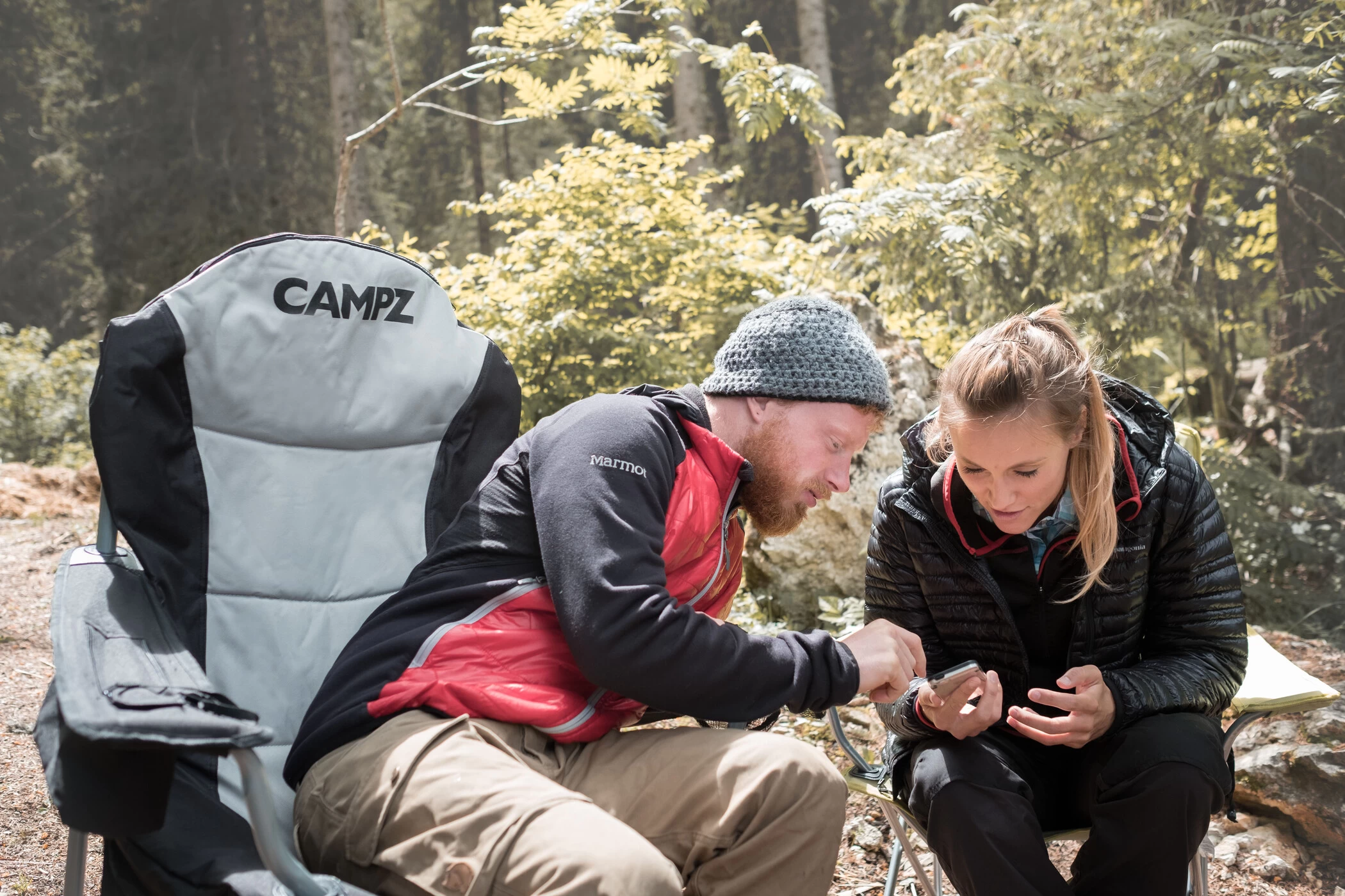 CAMPZ Deluxe Sedia Con Braccioli, Grigio/nero 16 CAMPZ Deluxe Sedia Con Braccioli, Grigio/nero - immagine 16