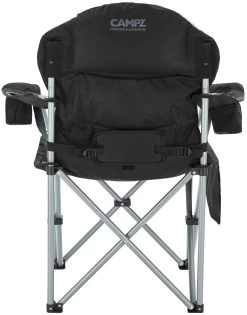 CAMPZ Deluxe Sedia Con Braccioli, Grigio/nero 19 CAMPZ Deluxe Sedia Con Braccioli, Grigio/nero -Equipaggiamento Da Campeggio campz deluxe arm chair schwarz 4 1