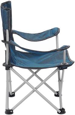 CAMPZ Sedia Pieghevole Bambino, Blu -Equipaggiamento Da Campeggio campz faltstuhl kinder blau 3