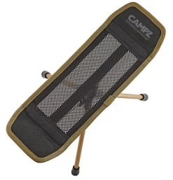 CAMPZ Sgabello Pieghevole In Alluminio, Nero/oro -Equipaggiamento Da Campeggio campz folding stool aluminium black gold 3