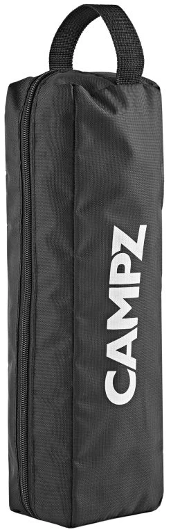 CAMPZ Sgabello Pieghevole In Alluminio, Nero/oro -Equipaggiamento Da Campeggio campz folding stool aluminium black gold 5