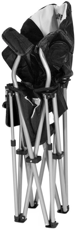 CAMPZ Kobe Sedia ST Deluxe, Nero 29 CAMPZ Kobe Sedia ST Deluxe, Nero -Equipaggiamento Da Campeggio campz kobe st deluxe chair black grey 14