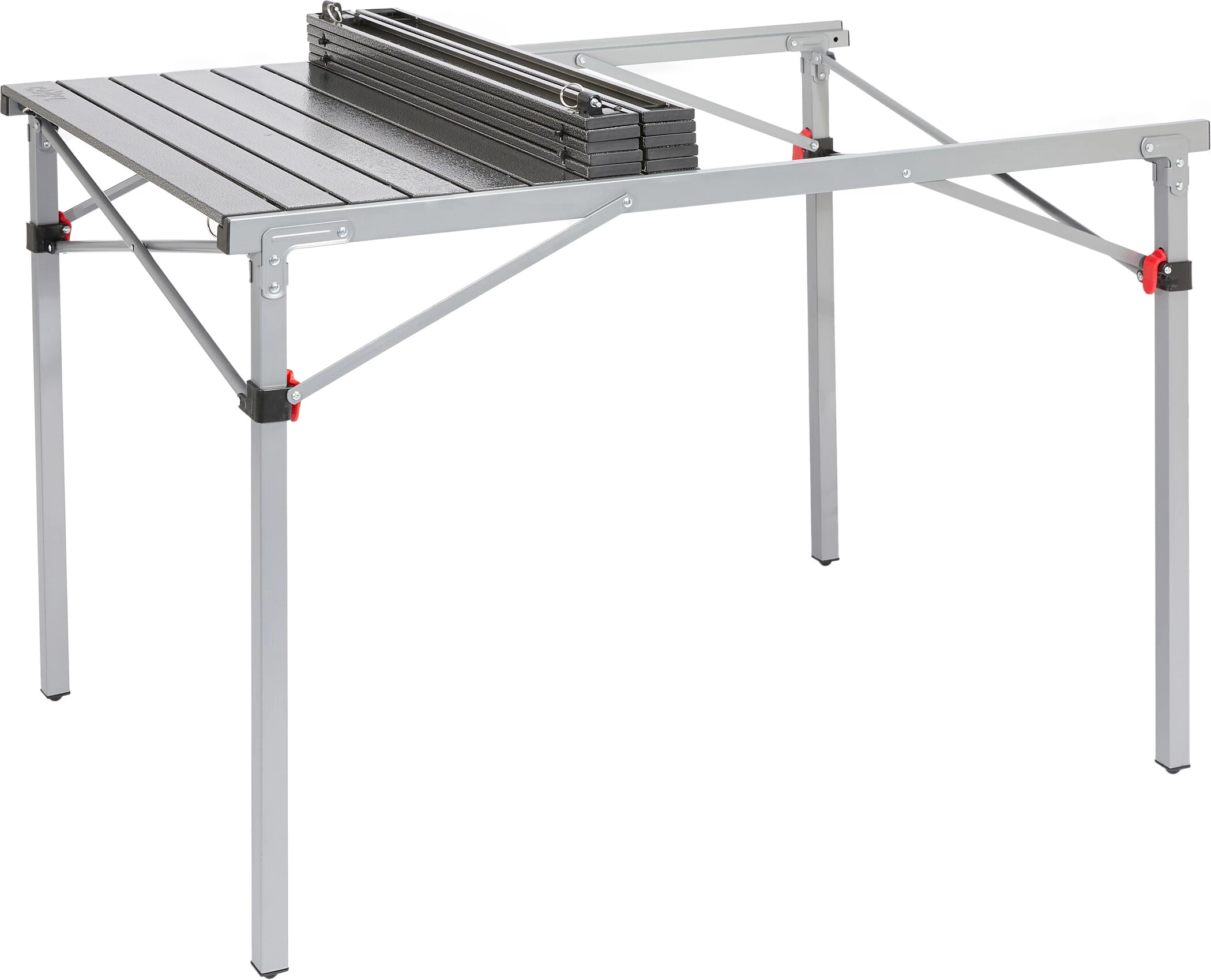 CAMPZ Kyoto Tavolo AL 107x70x70cm, Argento 3 CAMPZ Kyoto Tavolo AL 107x70x70cm, Argento - immagine 3