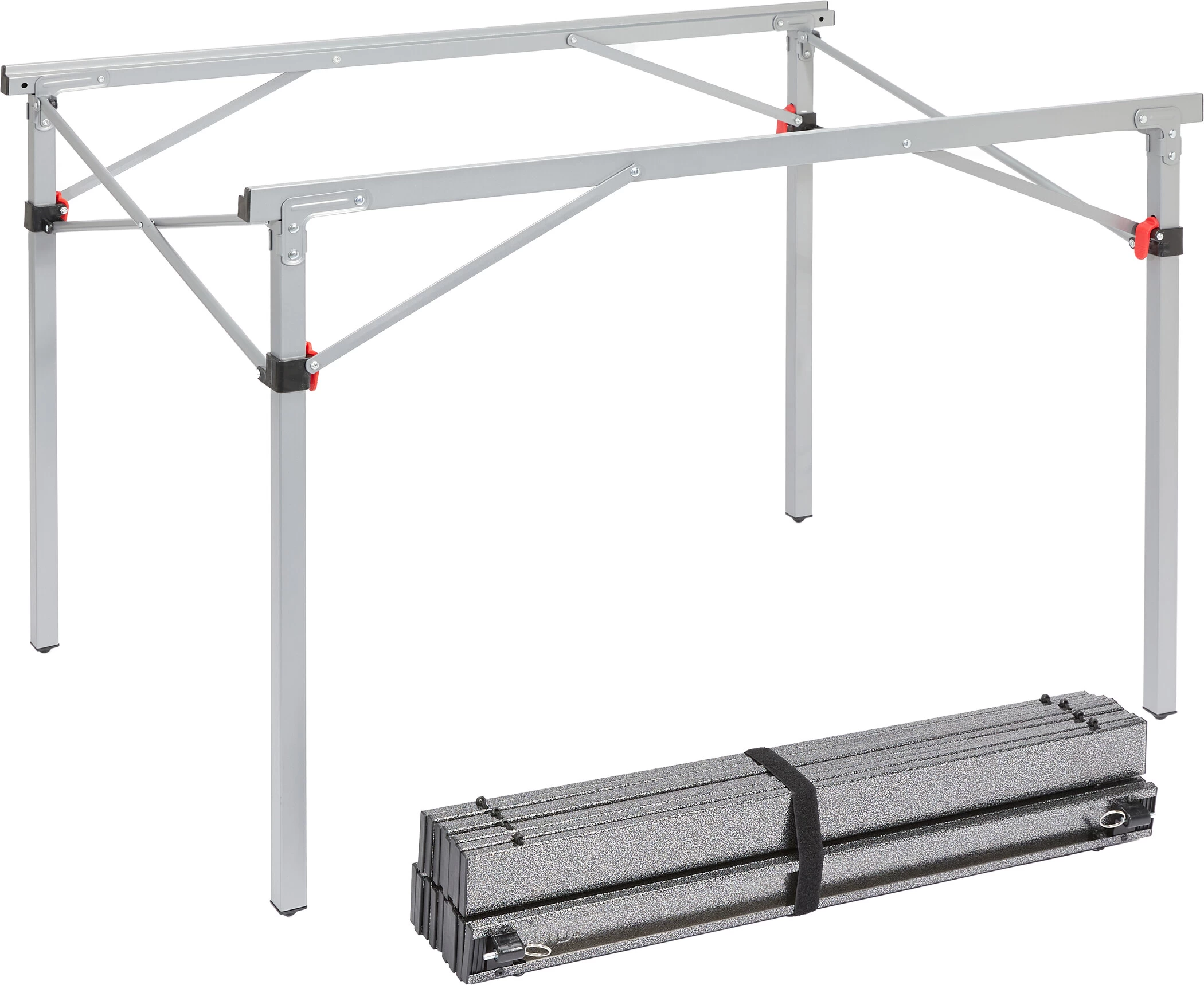 CAMPZ Kyoto Tavolo AL 107x70x70cm, Argento 9 CAMPZ Kyoto Tavolo AL 107x70x70cm, Argento - immagine 9