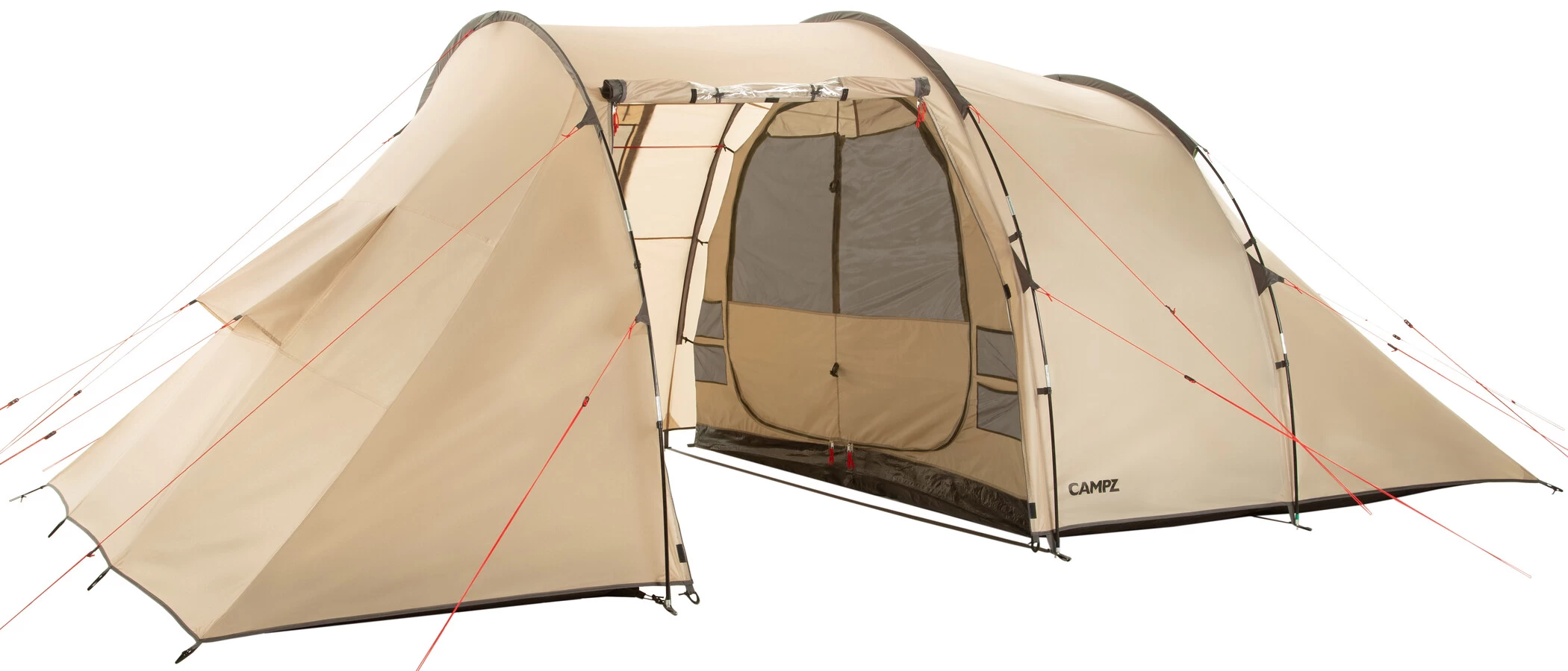CAMPZ Liguria 6P Tenda, Beige 3 CAMPZ Liguria 6P Tenda, Beige - immagine 3
