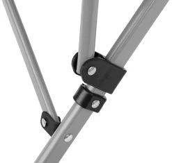 CAMPZ Sedia Pieghevole In Mesh Bambino, Grigio -Equipaggiamento Da Campeggio campz mesh faltstuhl kinder anthrazit 9