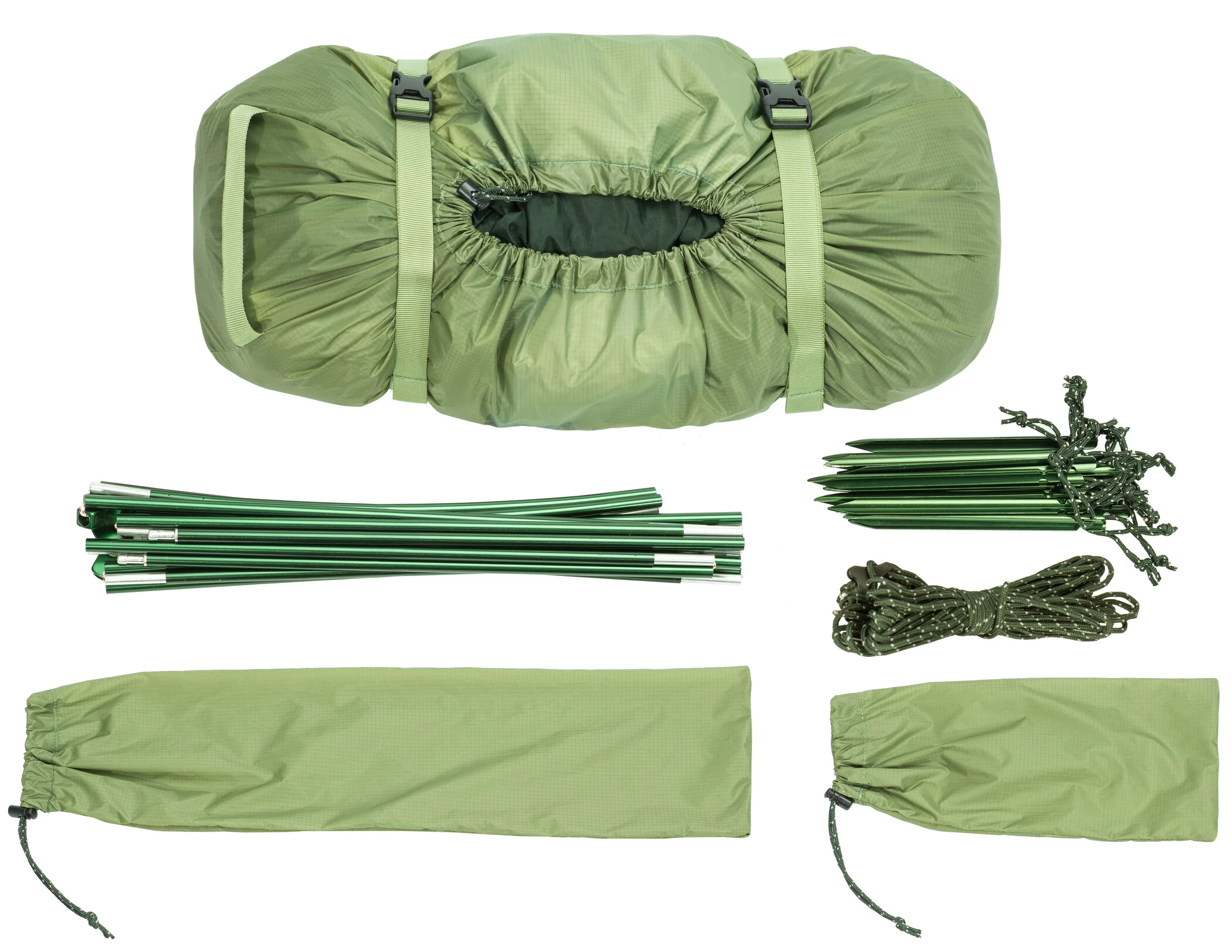 CAMPZ Millau Ultralight Tenda 1P, Verde/verde Oliva 18 CAMPZ Millau Ultralight Tenda 1P, Verde/verde Oliva - immagine 18