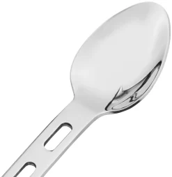 CAMPZ Stainless Steel Cutlery 3-Pieces, Argento -Equipaggiamento Da Campeggio campz stainless steel cutlery 3 pieces silver 3