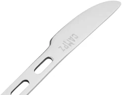 CAMPZ Stainless Steel Cutlery 3-Pieces, Argento -Equipaggiamento Da Campeggio campz stainless steel cutlery 3 pieces silver 4