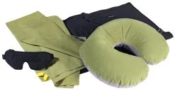 Cocoon Set Da Viaggio Ultralight 5 Pezzi, Verde/nero