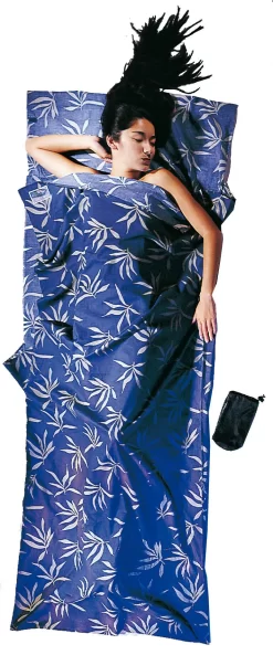 Cocoon TravelSheet Cotone, Blu/giallo