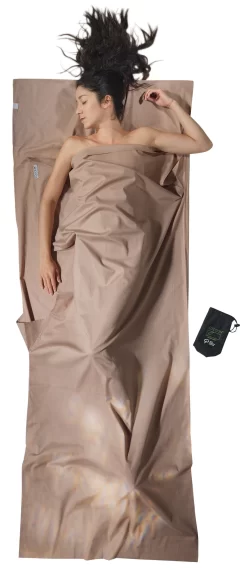 Cocoon TravelSheet Cotone Organico, Bianco