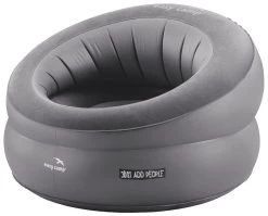 Easy Camp Movie Poltrona Gonfiabile Singolo, Grigio