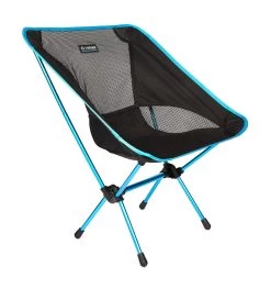 Helinox One Sedia, Nero/turchese -Equipaggiamento Da Campeggio helinox chair one black blue 3 1