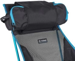 Helinox Sunset Sedia, Nero/grigio -Equipaggiamento Da Campeggio helinox sunset chair black cyan blue 3 3