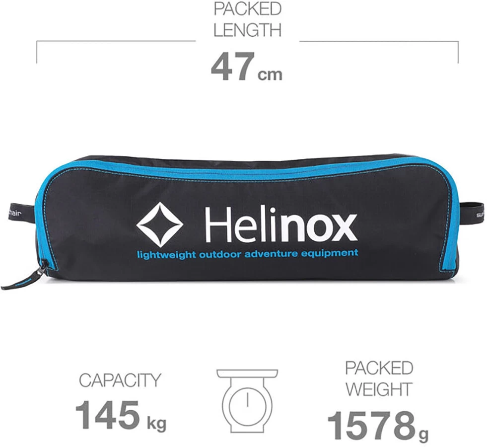 Helinox Sunset Sedia, Nero 8 Helinox Sunset Sedia, Nero - immagine 8