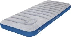High Peak Air Bed Cross Beam Single Extra Long Materassino, Grigio/blu