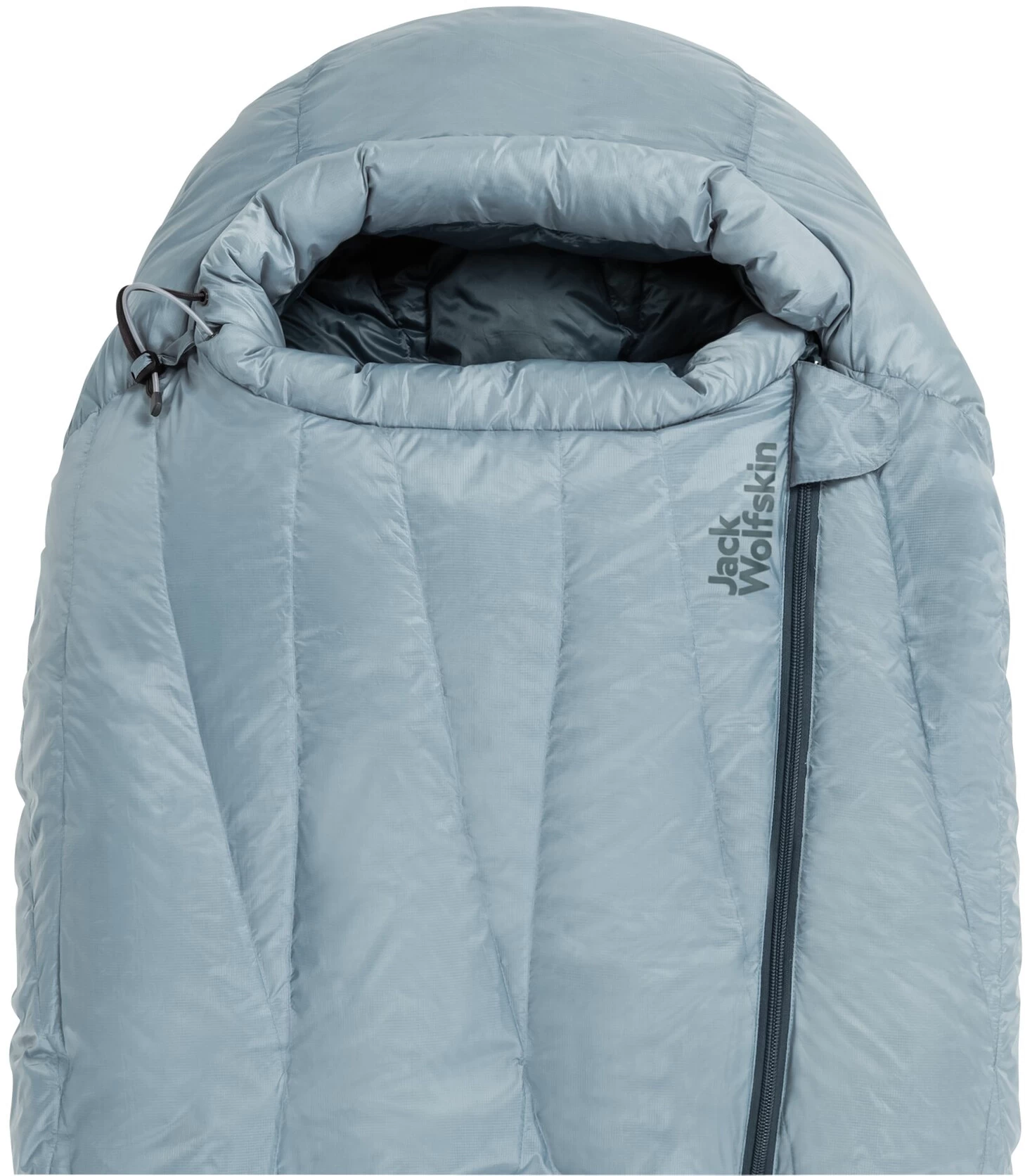 Jack Wolfskin Wolftrail Down -7 195cm Sacco A Pelo, Blu 4 Jack Wolfskin Wolftrail Down -7 195cm Sacco A Pelo, Blu - immagine 4