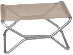 Lafuma Mobilier Next Poggiapiedi Con Cannage Phifertex, Beige/grigio