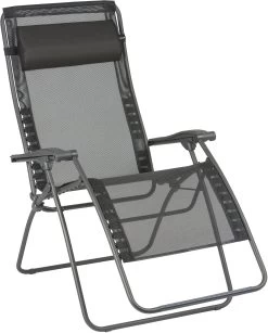 Lafuma Mobilier RSXA Clip XL Sedia Relax Batyline, Grigio