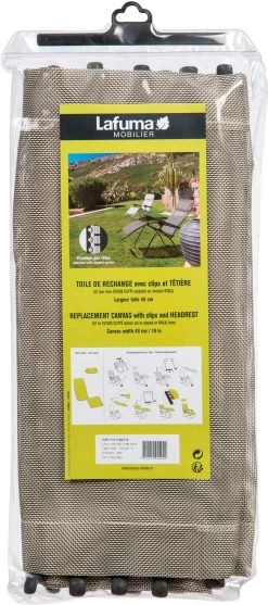 Lafuma Mobilier Spare Cover Set Per Futura Batyline, Blu