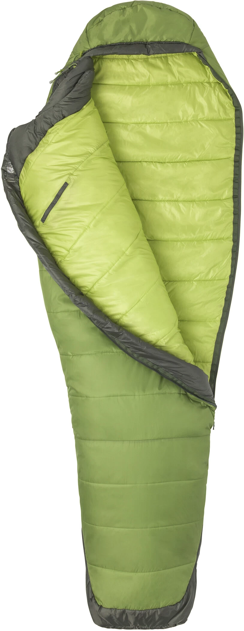 Marmot Trestles Elite Plus 30 Sacco A Pelo Lungo, Verde 4 Marmot Trestles Elite Plus 30 Sacco A Pelo Lungo, Verde - immagine 4