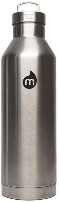 MIZU V8 Borraccia Isolante Con Tappo In Acciaio Inossidabile 750ml, Argento