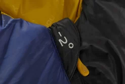 Nordisk Puk -2° Curve Sacco A Pelo M, Blu/nero 18 Nordisk Puk -2° Curve Sacco A Pelo M, Blu/nero -Equipaggiamento Da Campeggio nordisk puk 2 curve sleeping bag m true navy mustard yellow black 6