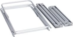 Outwell Crete Tavolo Da Cucina, Argento -Equipaggiamento Da Campeggio outwell crete kitchen table indigo blue 3