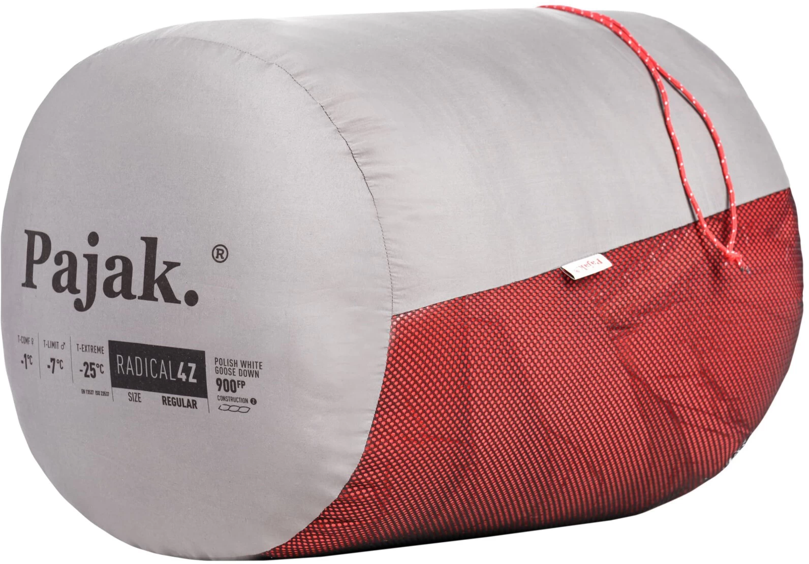 PAJAK Radical 4Z Sleeping Bag Long, Rosso 10 PAJAK Radical 4Z Sleeping Bag Long, Rosso - immagine 10