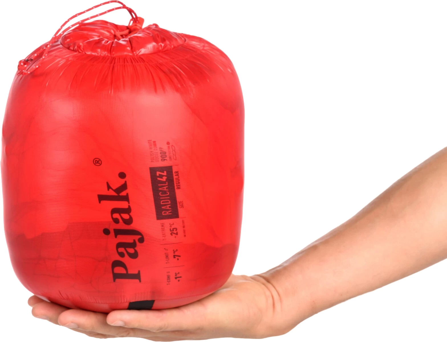 PAJAK Radical 4Z Sleeping Bag Long, Rosso 11 PAJAK Radical 4Z Sleeping Bag Long, Rosso - immagine 11