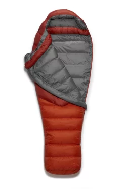 Rab Alpine 600 Sacco A Pelo Normale, Rosso -Equipaggiamento Da Campeggio rab alpine 600 sleeping bag regular red clay 3