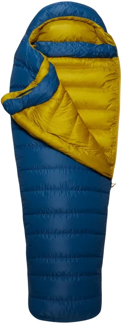 Rab Ascent Pro 600 Sacco A Pelo Normale, Blu 12 Rab Ascent Pro 600 Sacco A Pelo Normale, Blu -Equipaggiamento Da Campeggio rab ascent pro 600 sleeping bag regular ink 3