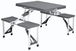 Easy Camp Toulouse Tavolo Da Picnic, Grigio/bianco