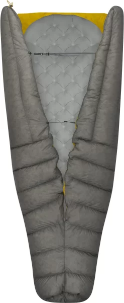 Sea To Summit Ember EbIII Sacco A Pelo Normale, Grigio/giallo -Equipaggiamento Da Campeggio sea to summit ember ebiii sleeping bag regular light grey yellow 4